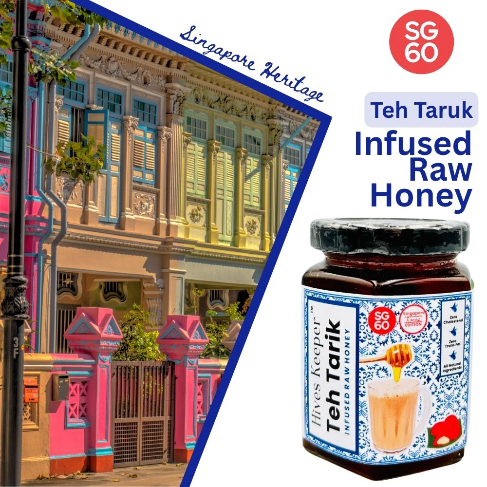 Premium Teh Tarik Infused Raw Honey 100% Natural Ingredient