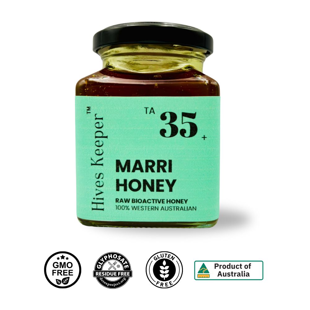 Premium Australian Marri Raw Honey TA35+ Certified Australia Authenticity