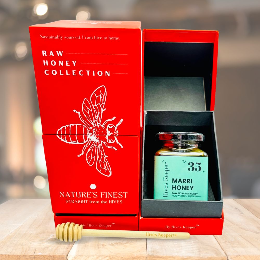 Premium Australian Marri Raw Honey TA35+ Certified Australia Authenticity