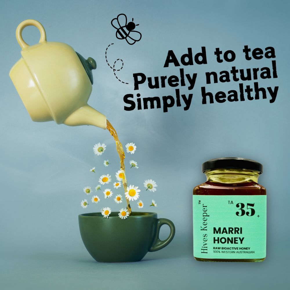 Premium Australian Marri Raw Honey TA35+ Certified Australia Authenticity