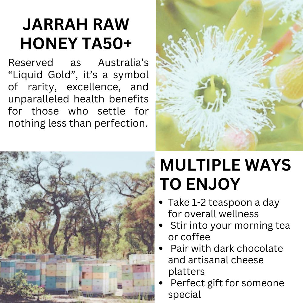 Premium Australian's Finest - Jarrah Raw Honey TA50+