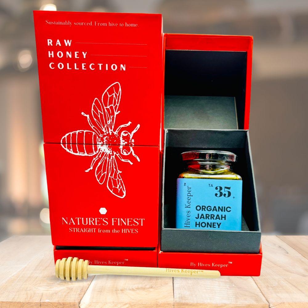 Premium Australian Organic Jarrah Raw Honey TA35+
