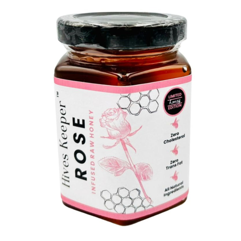 Premium Rose-Infused Honey