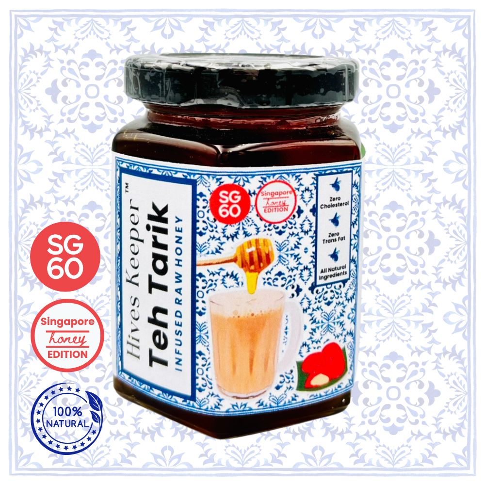 Premium Teh Tarik Infused Raw Honey 100% Natural Ingredient