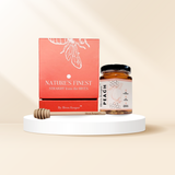 将图片加载到图库查看器，Premium Honey-Infused Raw Honey - Peach (with Luxury Giftbox)